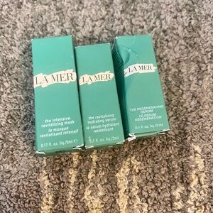 la mer samples mask5ml serum6ml
